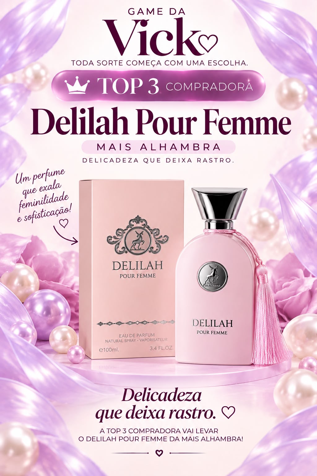 Perfume árabe Delilah